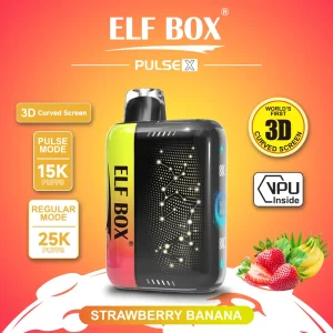 Elf Box Pulse X Strawberry Banana 2% disposable vape