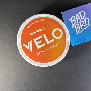 VELO Breezy Mango nicotine pouches, Canadian warehouse