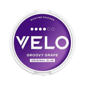 Velo Groovy Grape 10mg nicotine pouch can – shipped from Canada