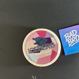 Iceberg Bubble Gum 75 mg – premium nicotine pouches Canada with classic bubble gum flavor