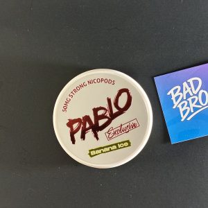Pablo Banana Ice 50 mg nicotine pouch can – shipped from Canada