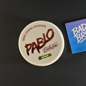 Pablo Kiwi 50 mg nicotine pouches tin in Canada – ultra-strong kiwi flavor