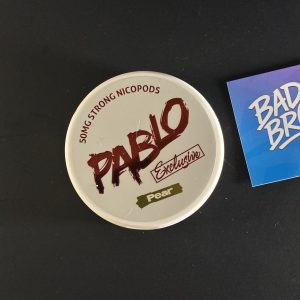 Pablo Pear 50 mg nicotine pouches tin in Canada – ultra-strong pear flavor