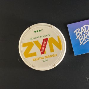 ZYN Exotic Mango nicotine pouches 6 mg – tropical fruity, smoke-free, shipped from Canadian warehouse