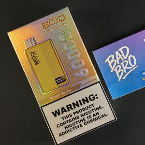 BOOD LUMO 60K Puffs Peach Berry disposable vape in Canada – fruity peach and berry flavor