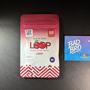 Loop Cherry 12 mg nicotine strips cherry flavor Canada