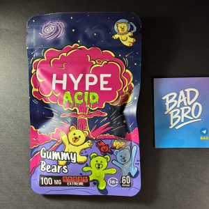 Hype Gummy Bears 12 mg nicotine cotton strips lime gummy flavor Canada