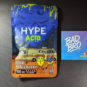 Hype Sour Blackberry nicotine cotton strips 12 mg in Canada