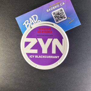ZYN Icy Blackcurrant 12.5 mg nicotine pouches tobacco-free Canada