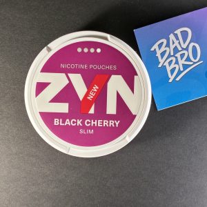 ZYN Black Cherry 9 mg nicotine pouches tobacco free Canada