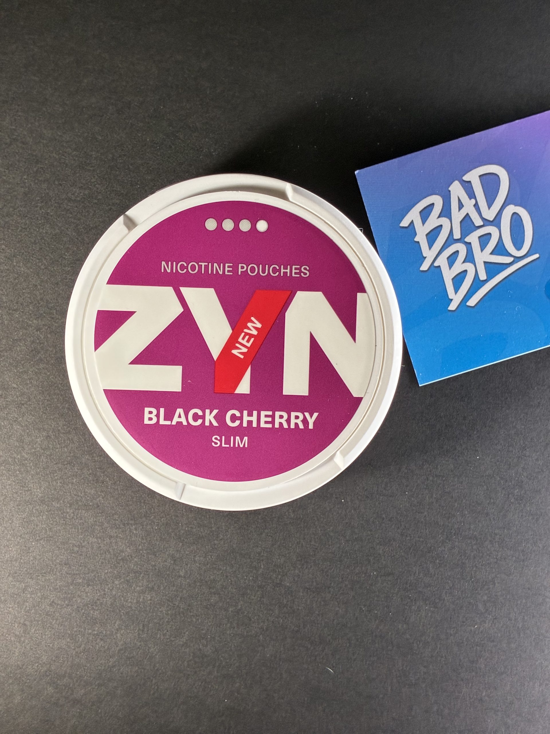 ZYN Black Cherry 9 mg nicotine pouches tobacco free Canada
