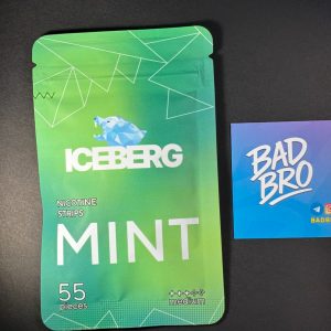 Iceberg Energy nicotine cotton strips 20 mg mint smokeless oral nicotine Canada