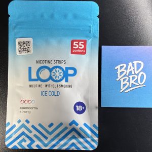 Loop Menthol Cotton Strips 12mg nicotine strips packaging Canada menthol flavor