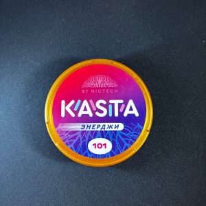 KASTA 101 mg Energy nicotine pouches tin Canada