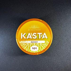 KASTA 101 mg Banana nicotine pouches tin Canada